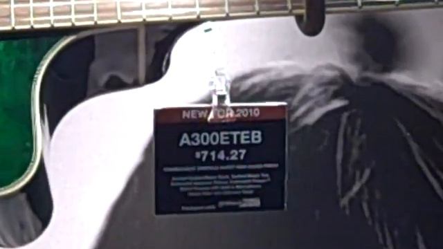 Ibanez A300ETEB Guitar at NAMM 2010 with George's Music смотреть онлайн