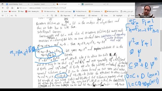 Lesson 7: Introduction to Algorithms by Mohammad Hajiaghayi: Making Recursive Relations Closed-Form смотреть онлайн