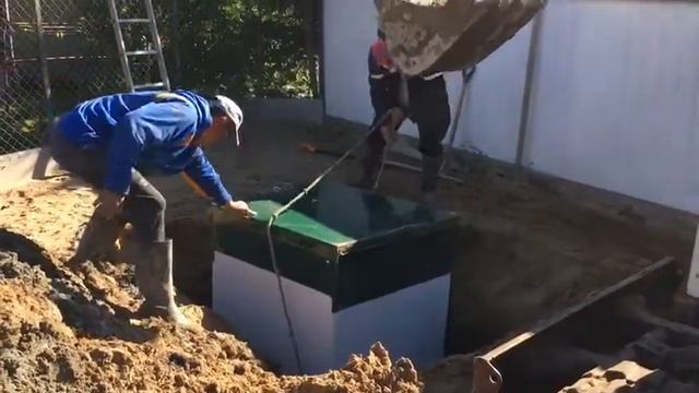 Монтаж септика Юнилос Астра смотреть онлайн