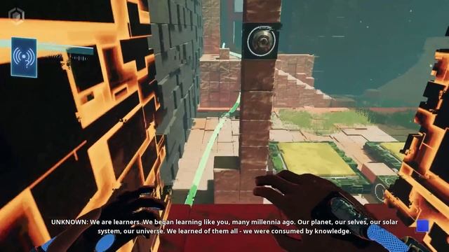 Walkthrough Q.U.B.E. 2 - Chapter 8 The Fall of Man смотреть онлайн