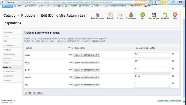 PrestaShop. How To Work With More Information Tabs On Products Pages смотреть онлайн