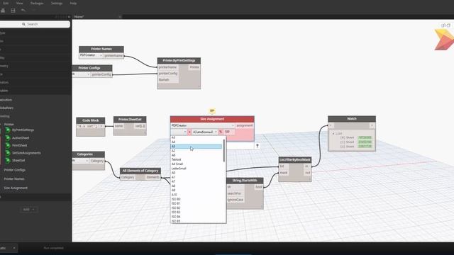 Printing Nodes - 4.1 Add paper assignments for printer manually смотреть онлайн