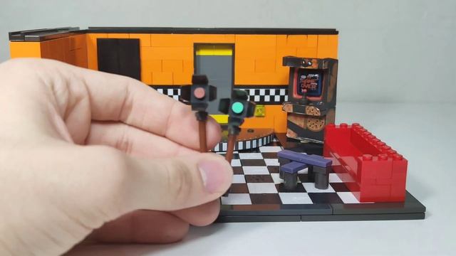 LEGO FNAF 9| комната Glamrock Freddy| обзор самоделки смотреть онлайн