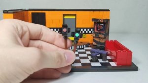 LEGO FNAF 9| комната Glamrock Freddy| обзор самоделки