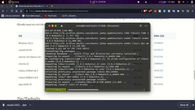 Install R and R studio on Ubuntu 22.04 in 6min (also ubuntu 20.04) смотреть онлайн
