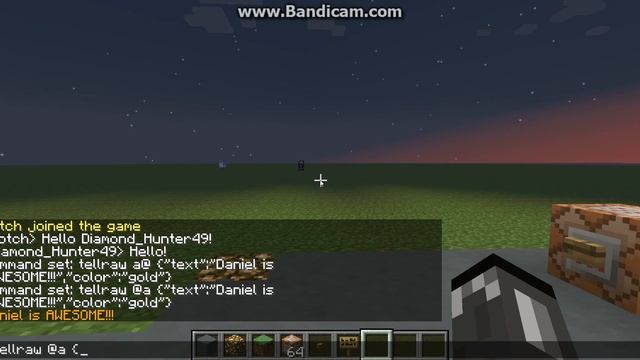 Minecraft - Tutorial - /tellraw Command [1.7.4][Vanilla][Great For Trolling] смотреть онлайн