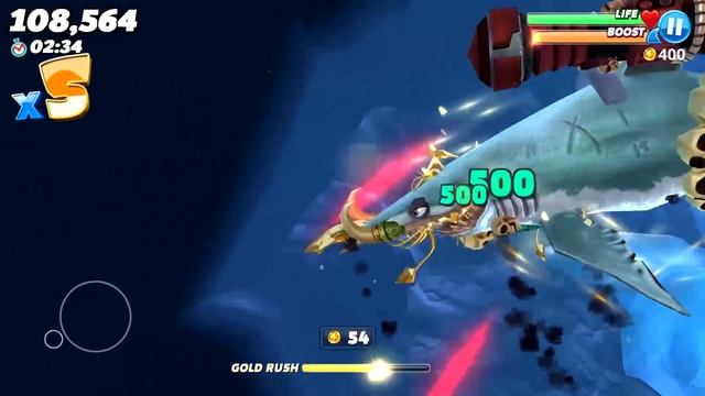 Hungry Shark World - All Sharks Supersized Arctic Ocean (Spike) смотреть онлайн