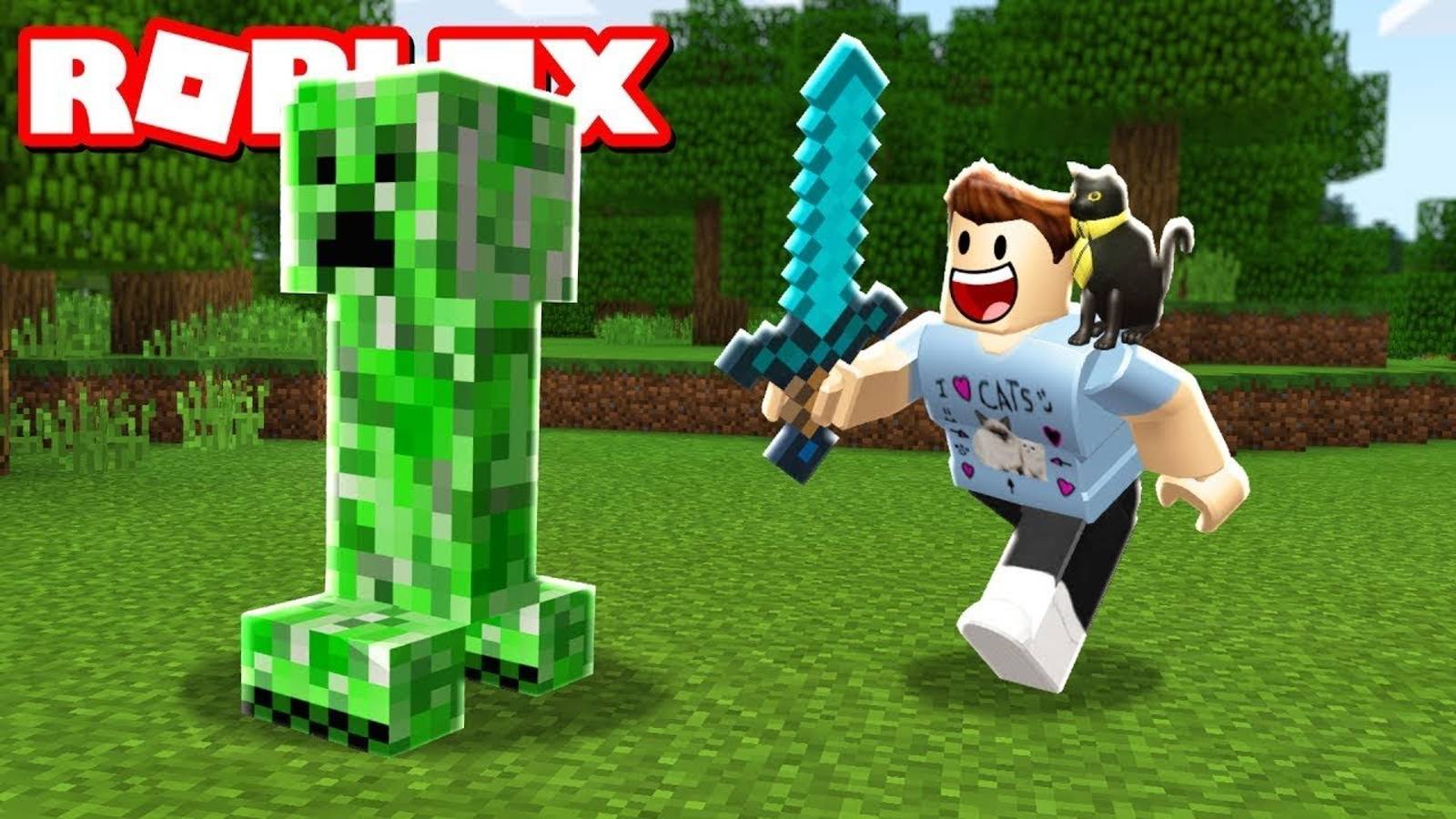 Minecraft в роблокс смотреть онлайн