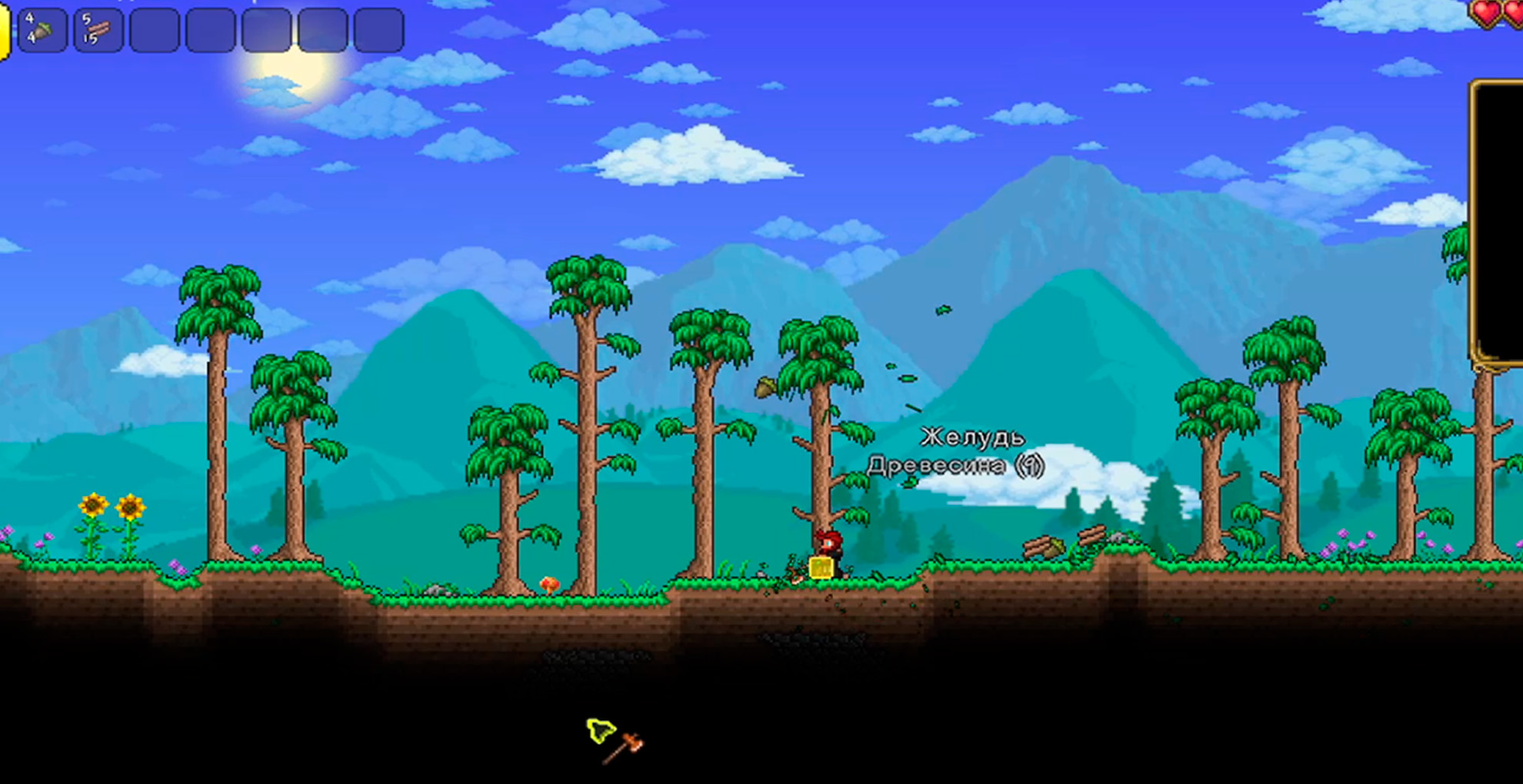 Terraria начало #1