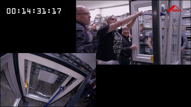 Roto NX ( NT )- испытания на противовзлом ( опция RС2 при проветривании) смотреть онлайн