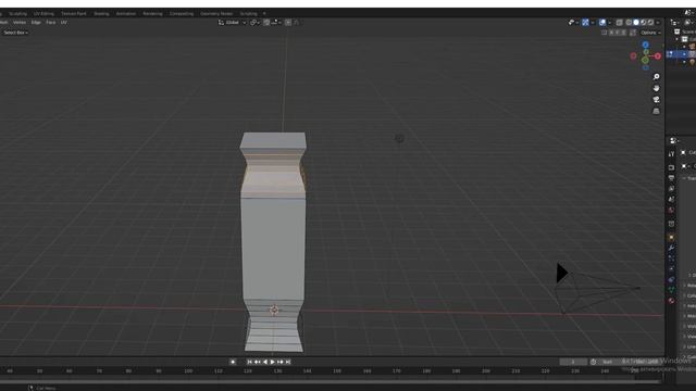Домашняя работа 3. Работа с инструментами Extrude, Loop Cut, Knife смотреть онлайн