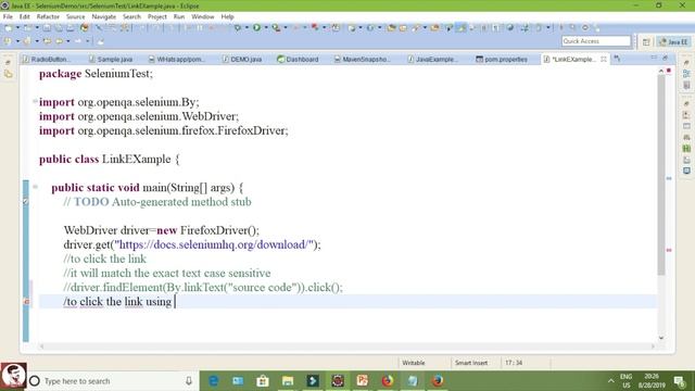 How To Test Link Using Selenium? (Selenium Course) Lecture - 12 смотреть онлайн