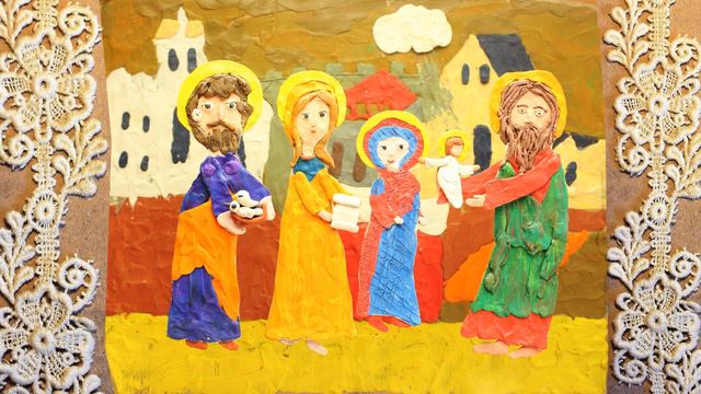 Живая открытка. Сретение Господне. смотреть онлайн