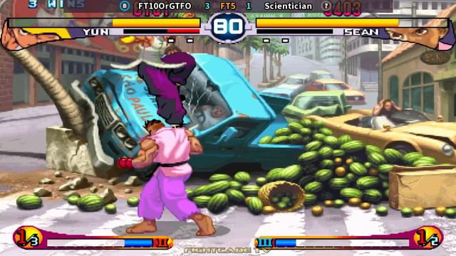 Street Fighter III: 2nd Impact - FT10OrGTFO (USA) VS (CAN) Scientician [sfiii2] [Fightcade] [FT5] смотреть онлайн