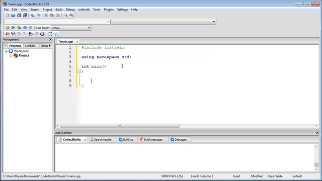C++ Tutorial - 1 - CodeBlocks, WIndows, and Hello World! смотреть онлайн