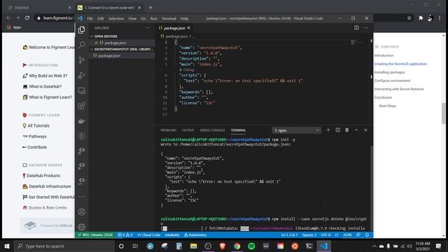 SECRET Learn Pathway Tutorial #1 - Connect to a Secret node with DataHub смотреть онлайн