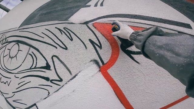 КАК РИСОВАТЬ НА СТЕНАХ | Материалы и краски для росписи стен | Разбор моей работы смотреть онлайн