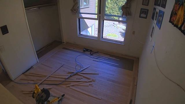 Hardwood Floor Installation - Red Oak 5/16