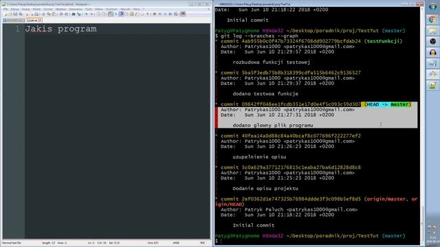 Git - podstawowe polecenia смотреть онлайн