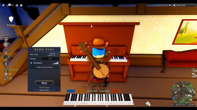 Song of Healing MIDI in wild west Roblox (legend of zelda) смотреть онлайн