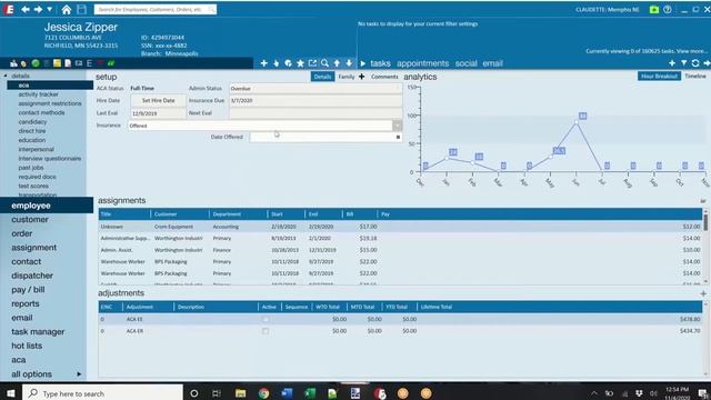ENTERPRISE INFINITY DEMO: ACA Tracking смотреть онлайн
