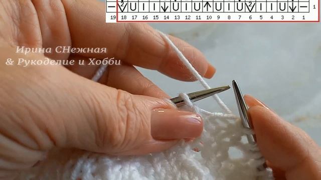 СОВРЕМЕННО И ОЧЕНЬ ПРОСТО - КЛАССНЫЙ АЖУРНЫЙ УЗОР СПИЦАМИ смотреть онлайн