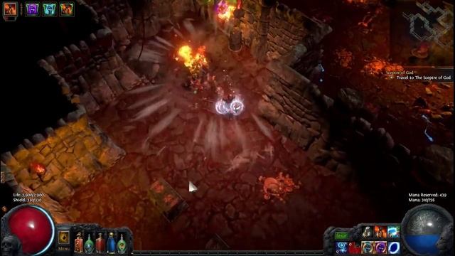 Path of Exile Map run "The Apex of Sacrifice" first attempt смотреть онлайн