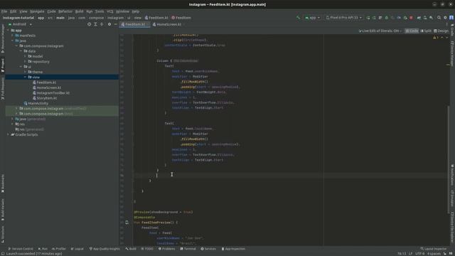 Tutorial Instagram Clone Ep. 08 - Android | Kotlin | Jetpack Compose (Android Studio) смотреть онлайн