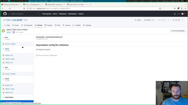 Adding GitHub CI to a Rust Crate смотреть онлайн