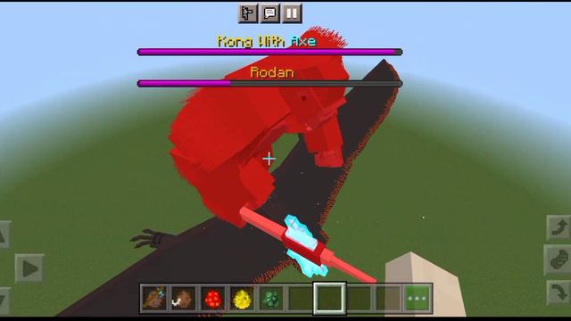 Конг против Кинг гидоры Родана Бегемота и Сцилы в Майнкрафте смотреть онлайн