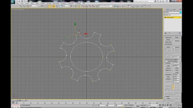3d max урок 2 шестеренка, звезда за 45 секунд смотреть онлайн