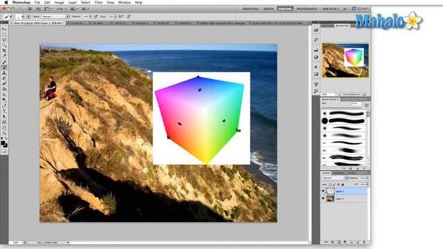Photoshop Tutorial - Indexed Color Image Mode смотреть онлайн
