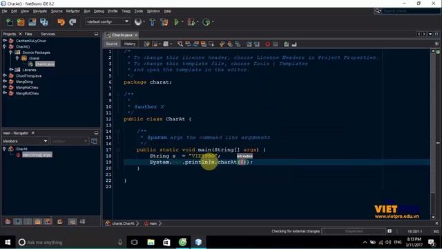 JAVA 23 - HƯỚNG DẪN HÀM CHARAT смотреть онлайн