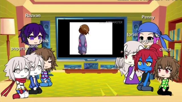 Undertale reacts to FLOWERFELL secret garden gacha life смотреть онлайн