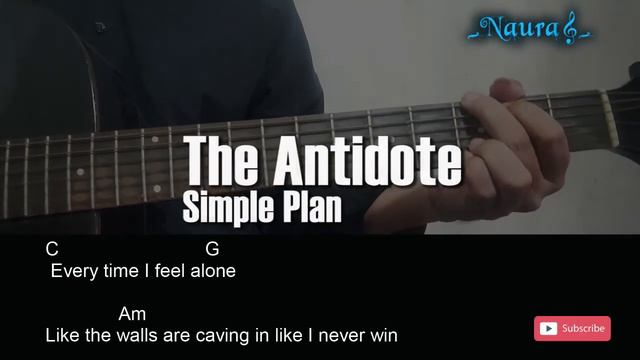 Simple Plan - The Antidote Guitar Chords Lyrics смотреть онлайн