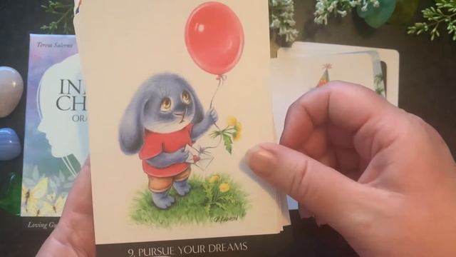 Inner Child oracle deck by Teresa Salerno review, flip through #oraclecards #flipthrough смотреть онлайн