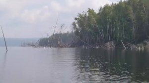 Рыбалка на Богучанском водохранилище 2018. Fishing at the Boguchanskoe reservoir.