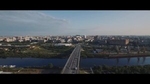 Тюмень  с высоты птичьего полёта
