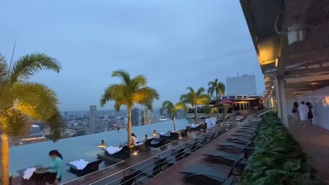 Marina Bay Sands Singapore Infinity Pool #qiaolinglog смотреть онлайн