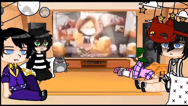 「Past Afton's React to ELIZABETH//FNAF Gacha//Part 1/5」 смотреть онлайн