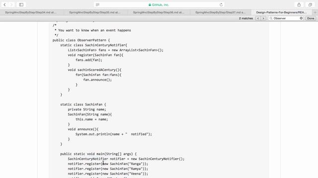 Observer Design Pattern with Example смотреть онлайн