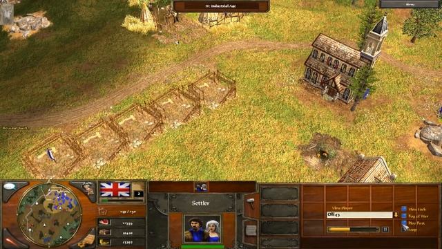 Age Of Empires III (3) Gameplay Commentary - Beginners tactics смотреть онлайн