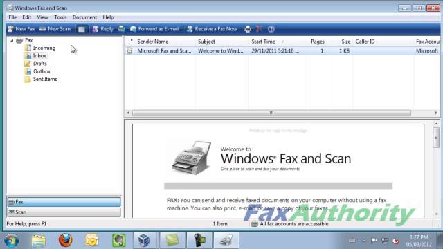 Automatically Receive a Fax in Windows Fax and Scan (Windows 7 and Windows Vista) смотреть онлайн