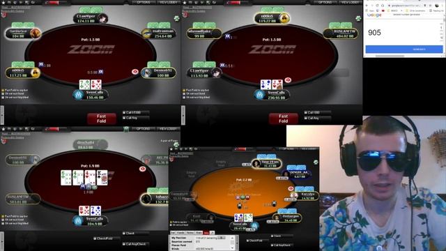 Making a Living Off $1/$2 Cash Games on Pokerstars?! #14 MEGA TILT? смотреть онлайн