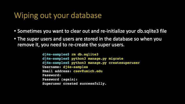 Creating and Managing Users in Django смотреть онлайн