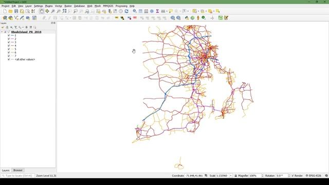 Downloading data from an ArcGIS REST Service using QGIS смотреть онлайн