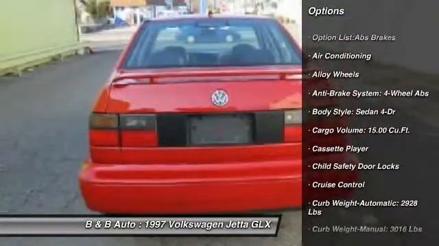 1997 Volkswagen Jetta GLX Union NJ 07083 смотреть онлайн