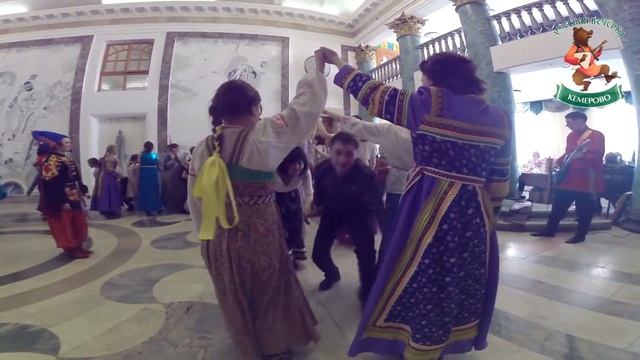 "Бурлящий ручеек" на Русской Вечёрке в Кемерово смотреть онлайн