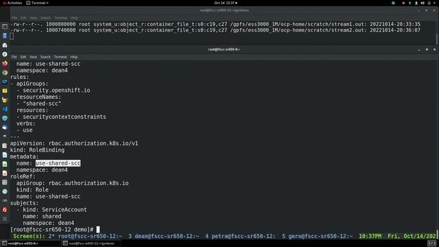 Shared Data Access in OpenShift with IBM Spectrum Scale - Extended Demo смотреть онлайн
