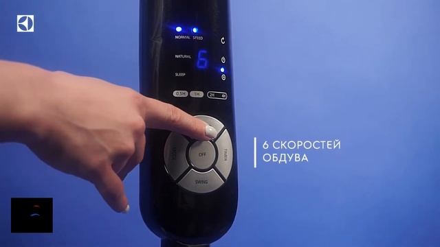 Напольный вентилятор Electrolux EFF-1004i смотреть онлайн